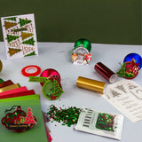 Load image into Gallery viewer, Tonic Monthly Craft Kit Subscription - Kit 98 - Santa&#39;s Shaker Tags