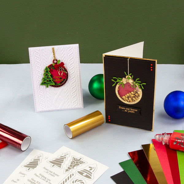 Tonic Monthly Craft Kit Subscription - Kit 98 - Santa's Shaker Tags