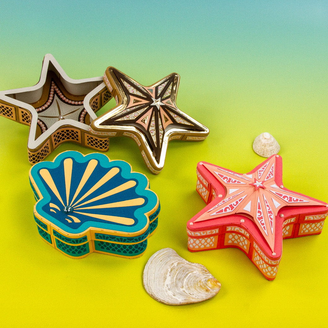 Seashell and Starfish 3 in 1 Die Set