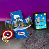 Load image into Gallery viewer, A Super Heroic Creative Collection - Die, Stamp &amp; Stencil Set