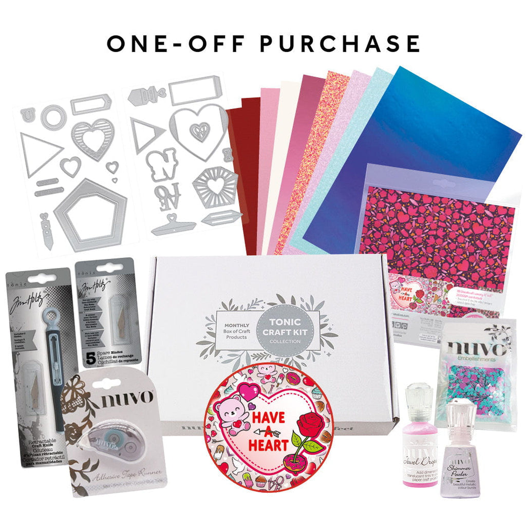 Tonic Craft Kit 99 - One Off Purchase - Have a Heart