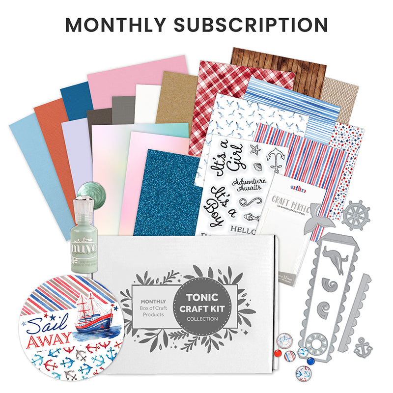 Tonic Monthly Craft Kit Subscription - Sail Away
