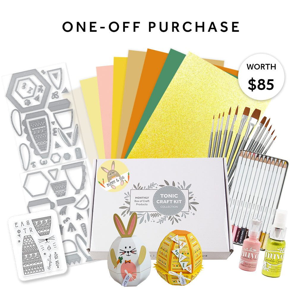 Tonic Craft Kit 76 - One Off Purchase - Bunny & Egg
