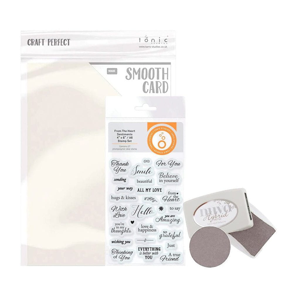 Tonic Studios - Stamp, Ink Pad & Smooth Card - USB1226
