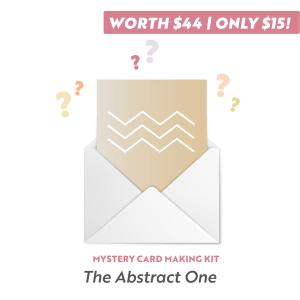 Tonic Studios - Abstracts - Mystery Card Making Kit - MYST18