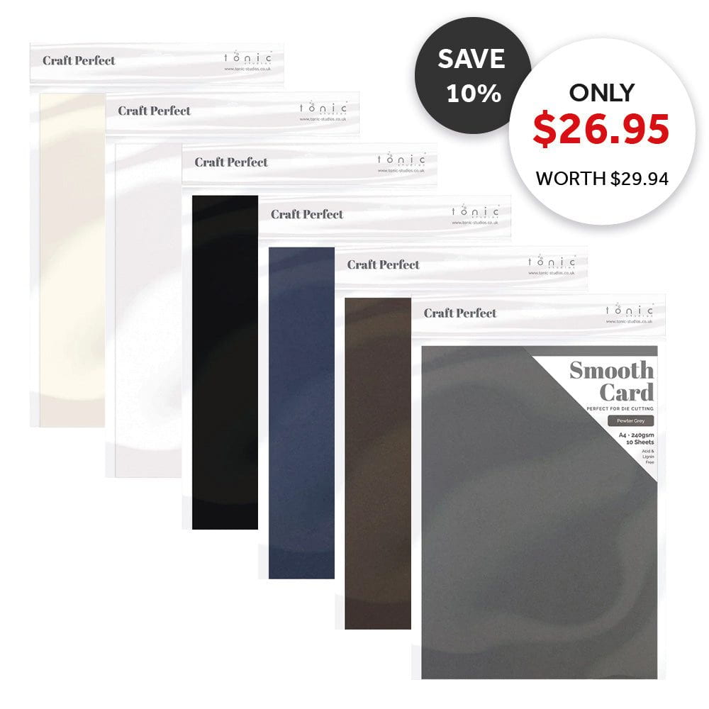 Craft Perfect 240GSM Smooth Card Full Collection