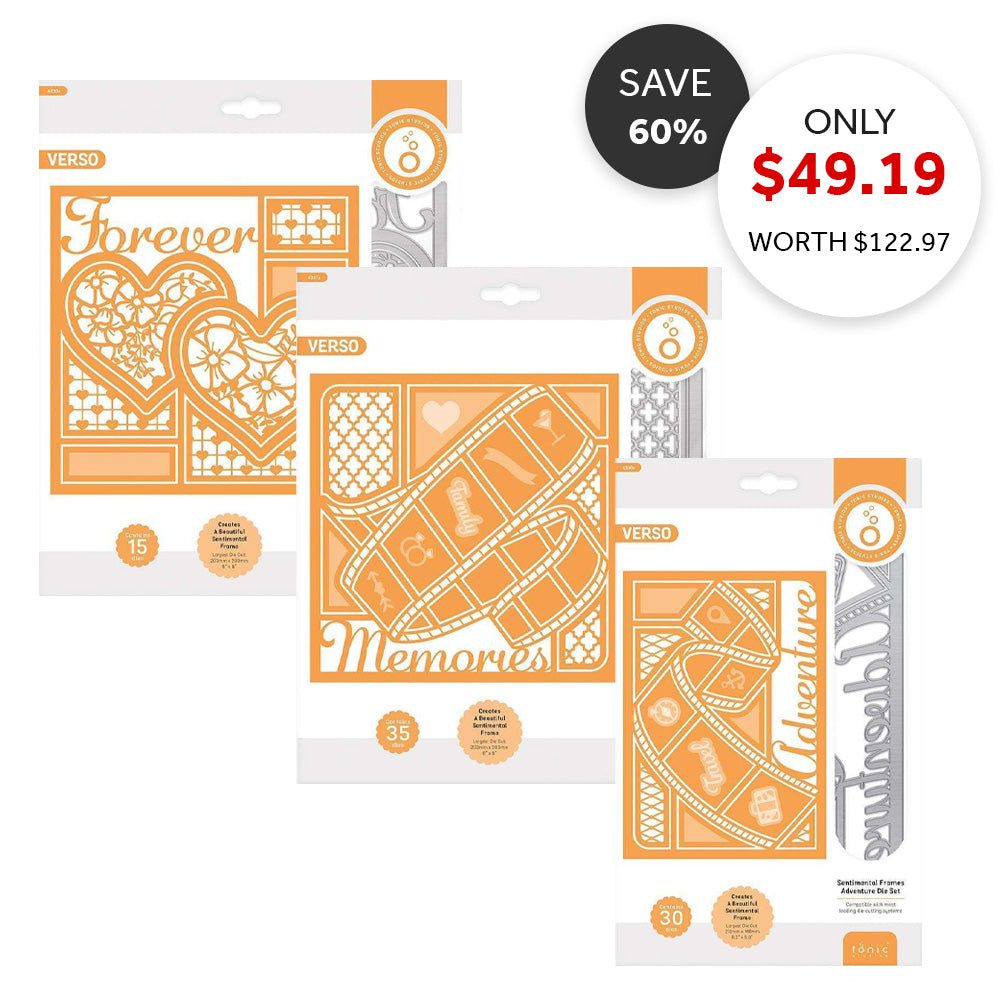 Tonic Studios Sentimental Frames Die Set Bundle Tonic Studios USA
