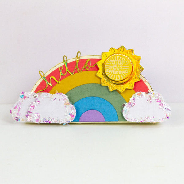 Wonderful Weather Rainbow Gift Box Die Set
