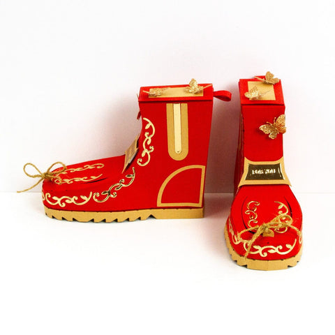 Wonderful Wellies Die Set & Puddle Perfect Patterned Pad Collection