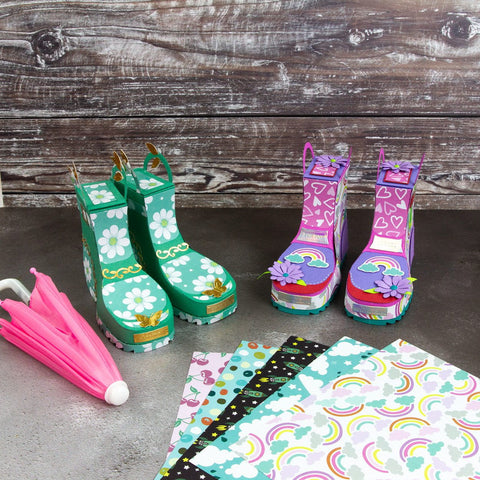 Drawstring Wellies Wonderful Wellies Collection - Showcase – Tonic Studios USA
