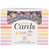 American Crafts Cards Pink Paislee A2 Cards with Envelopes - Paige Evans Bloom Street, 40 pack