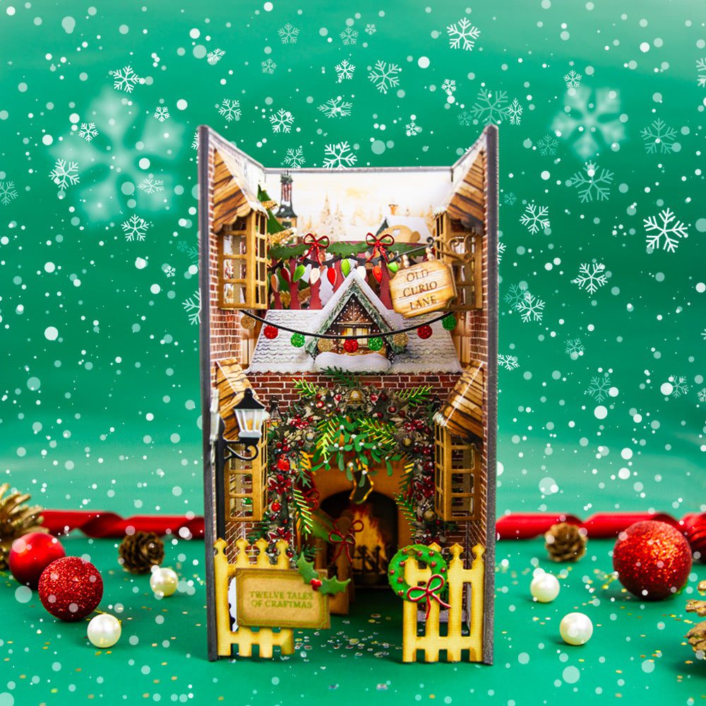 The 12 Days of Craftmas Book Nook Set