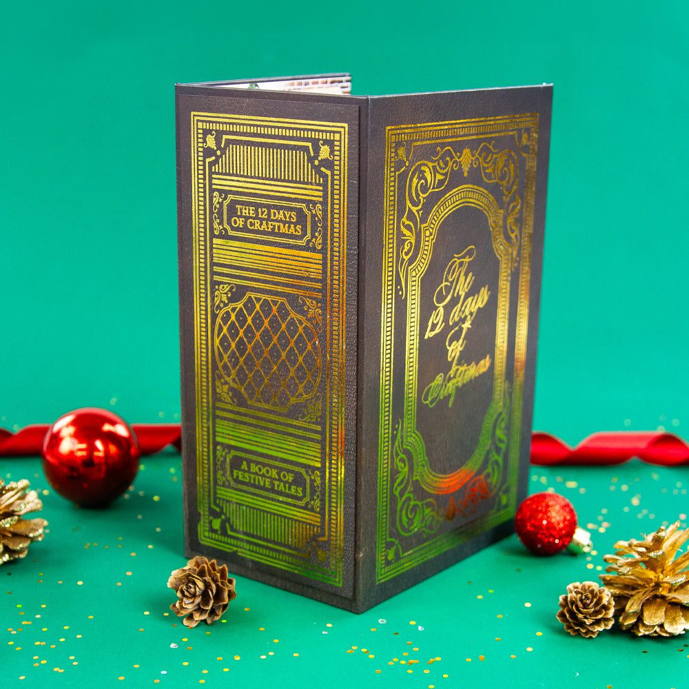 The 12 Days of Craftmas Book Nook Set