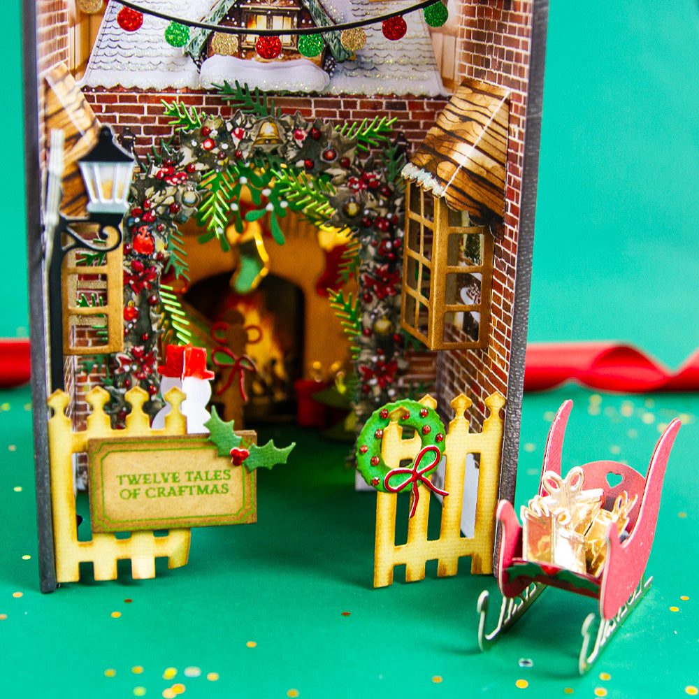 The 12 Days of Craftmas Book Nook Set
