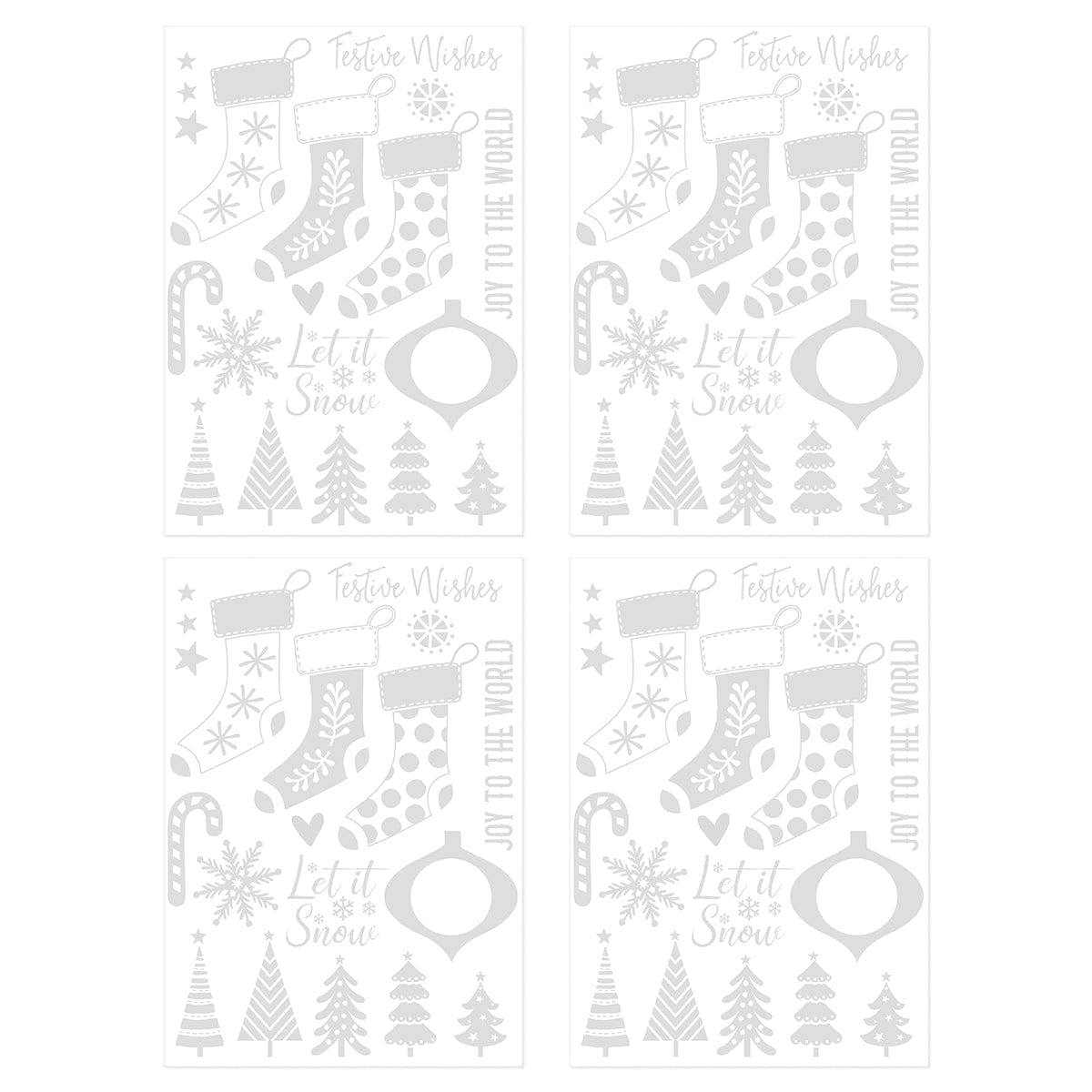 Craft Perfect Adhesives A Candy Cane Foil Fusion Adhesive Sheets - 5543e
