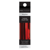Load image into Gallery viewer, Craft Perfect Adhesives Foil Fusion - Luxury Craft Foil - Ruby Red - 5604e