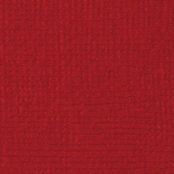 Craft Perfect Classic Card 8.5x11 Cherry Red Weave Textured Cardstock (10 pack) - 9676e