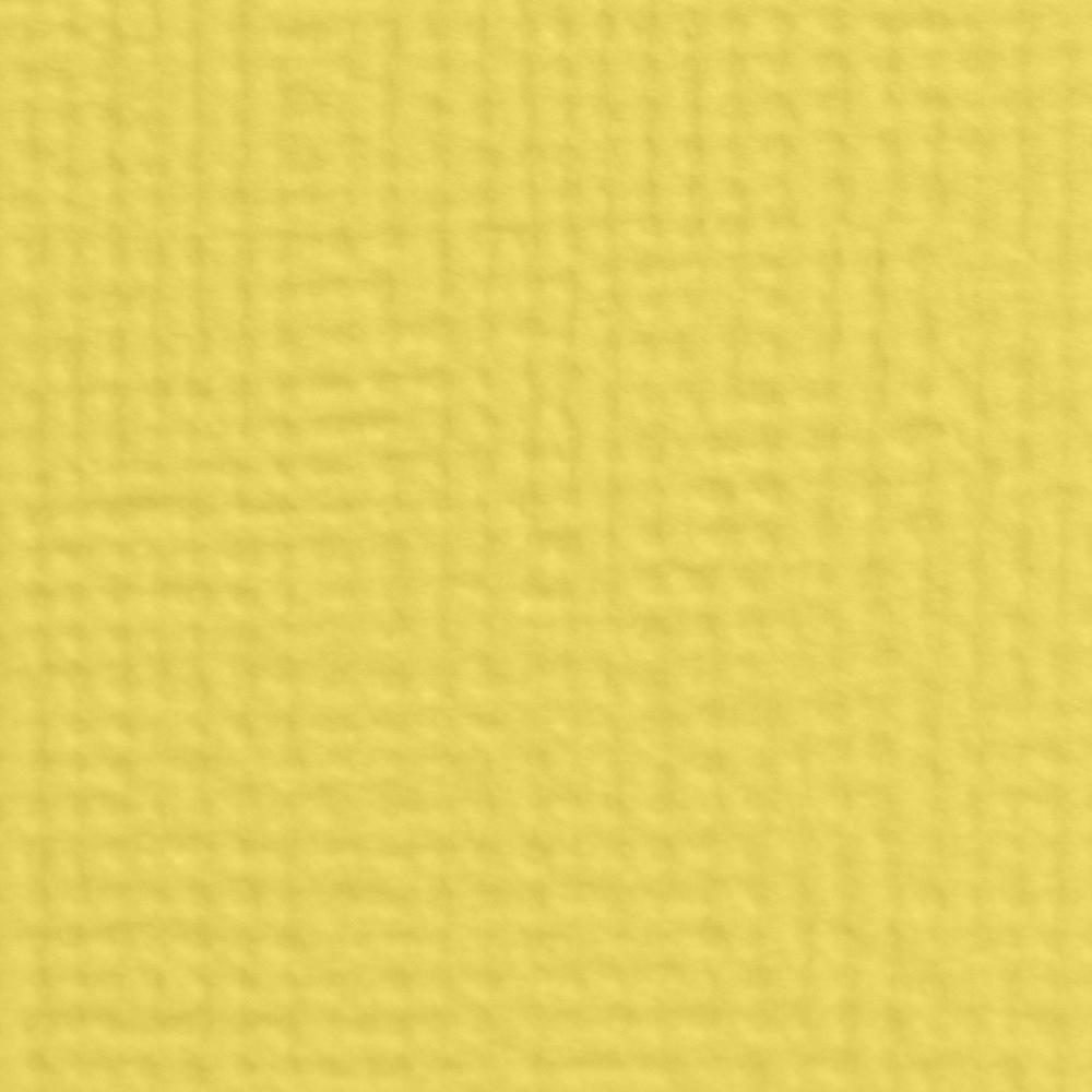 Craft Perfect - Classic Card  - Buttermilk Yellow - Weave Textured - A4(10/PK) - 9029e