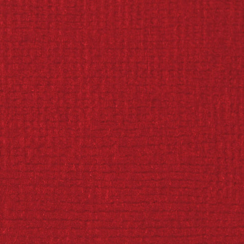 Craft Perfect Classic Card Craft Perfect - Classic Card - Cherry Red - Weave Textured - 12