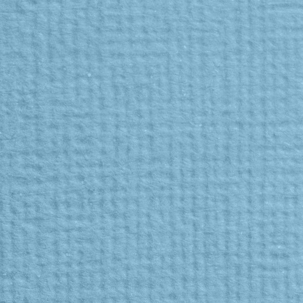 Craft Perfect Classic Card Craft Perfect - Classic Card - Cornflower Blue - Weave Textured - 12" x 12" (5/Pk) - 9166e