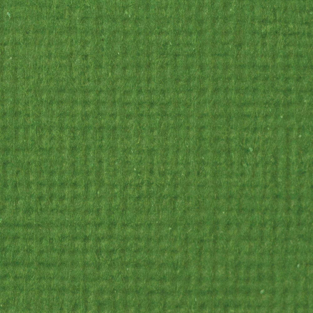 Craft Perfect Classic Card Craft Perfect - Classic Card - Fern Green - Weave Textured - 12" x 12" (5/Pk) - 9158e