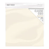 Load image into Gallery viewer, Craft Perfect Classic Card Craft Perfect - Classic Card - Ivory White - Weave Textured - 12" x 12" (5/PK) - 9136E