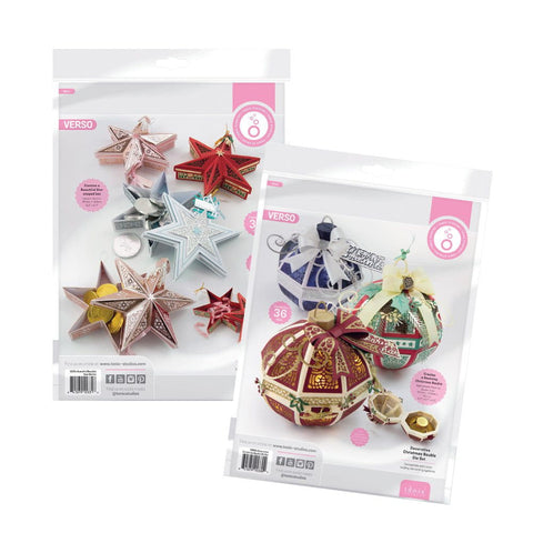 Christmas Bauble & Beautiful Bevelled Star - Die Set Collection - DB095