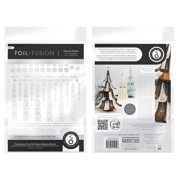 Foil Fusion Adhesives Foil Fusion - Tremendous Tree Adhesive Sheets - 5910e