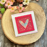 Load image into Gallery viewer, Tonic Studios - Cutesy Heart Patchwork Square Die Set  - 4423E
