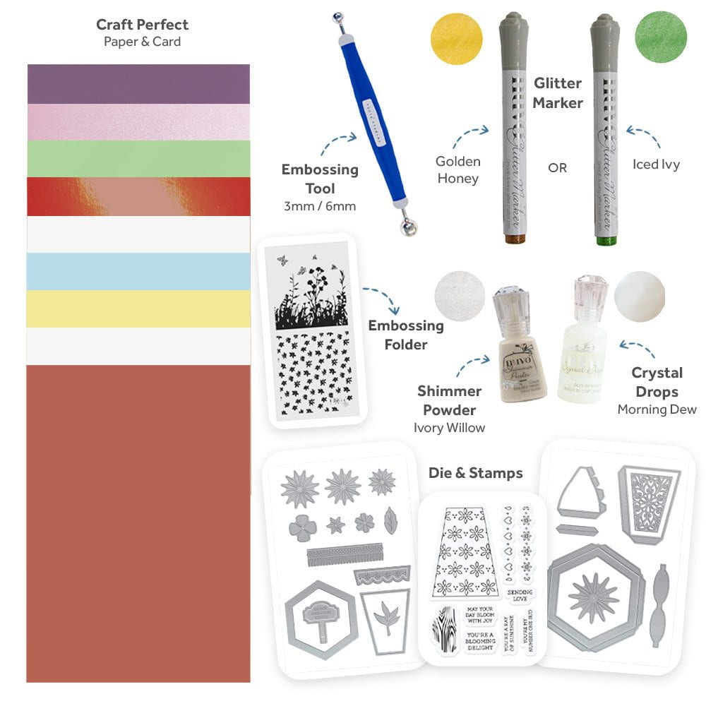 Tonic Craft Kit 85 - One Off Purchase - Pretty Plant Pot