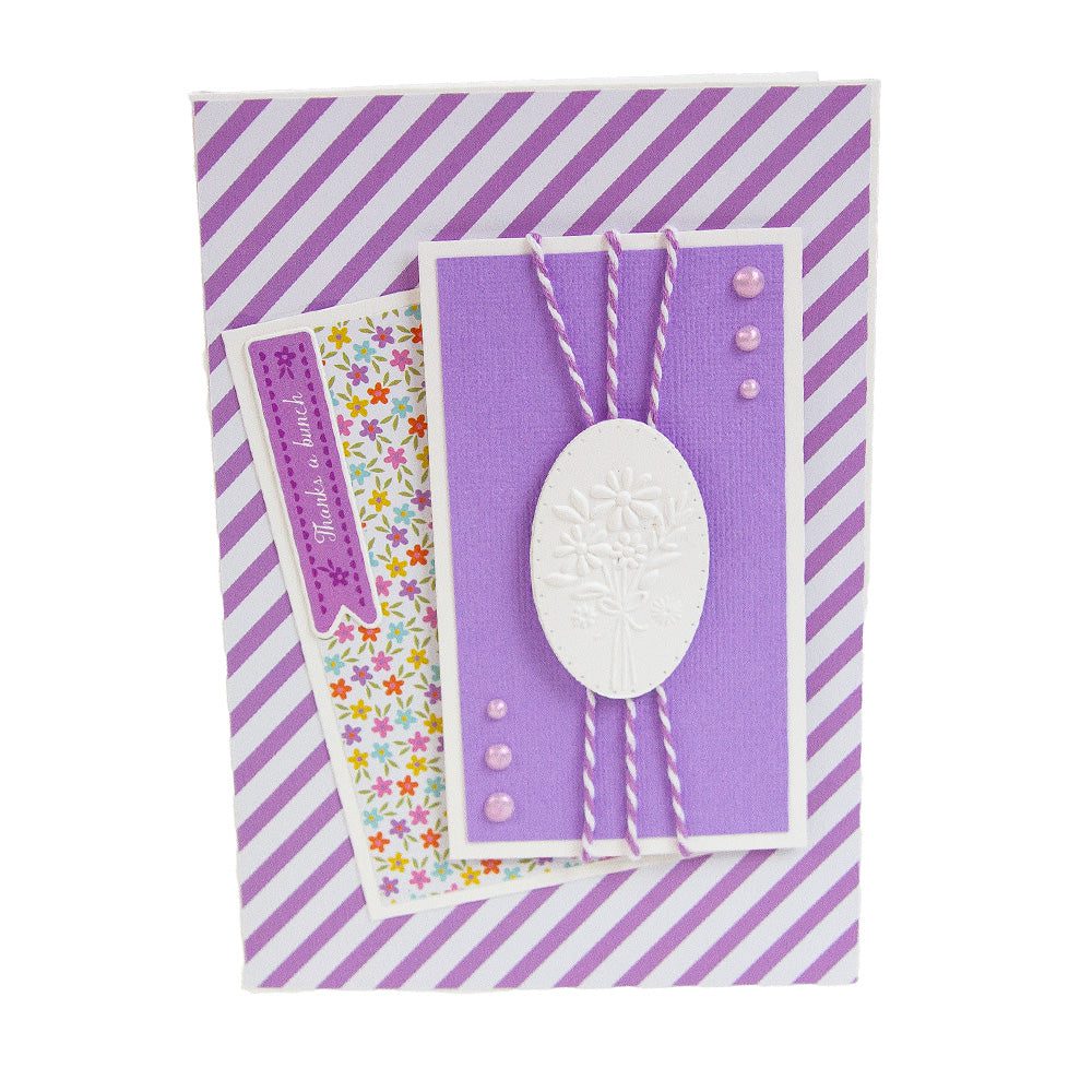 Spring Has Sprung 3D Embossing Folder - Fancy Frame