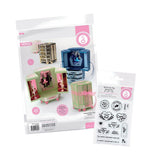 Load image into Gallery viewer, Magical Music Box Die Set &amp; Mother`s and Valentine Day Tag Stamp Set - TAT01