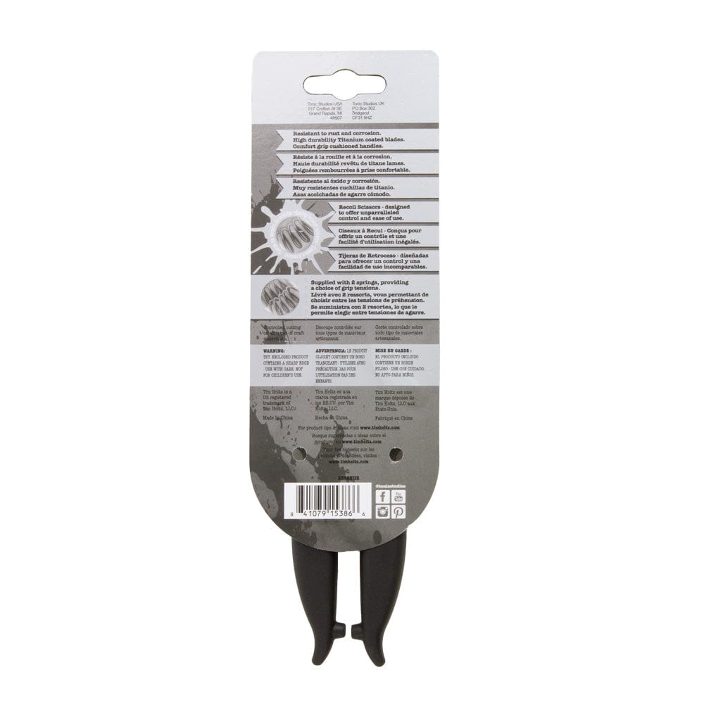 Tim Holtz Scissors Tim Holtz - 6 3/4" / 17cm Mini Recoil Snips - 5386e