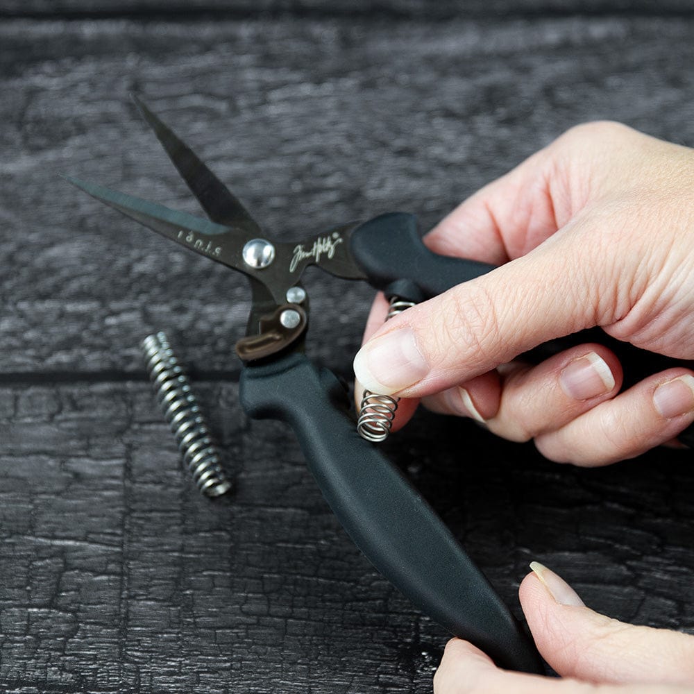 Tim Holtz Scissors Tim Holtz - 6 3/4" / 17cm Mini Recoil Snips - 5386e