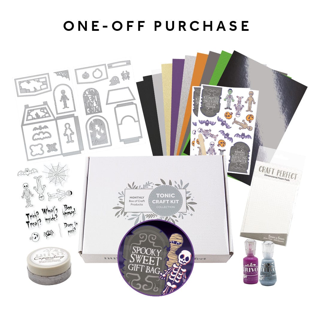 Tonic Craft Kit 96 - One Off Purchase - Spooky Sweet Gift Bag