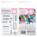 Load image into Gallery viewer, Tonic Studios bundle A Lifetime of Adventure Mini Memory Book Creator Stamp Set -5502e