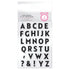 Tonic Studios bundle Simple Alphabet 4"x6"/A6 Stamp Set - 5592e