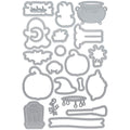 Tonic Studios Creative Collection A Frightfully Friendly Creative Collection - Die, Stamp & Stencil Set - 5977e