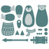 Tonic Studios Designers Choice A Very Festive Fayre Jumping Buddies Die Set - 5560e