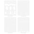 Tonic Studios Die Cutting A Candy Cane Christmas 4 Stencil Set - 5538e