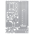 Tonic Studios Die Cutting Beautiful Barrel Bag Die Set - 6045e