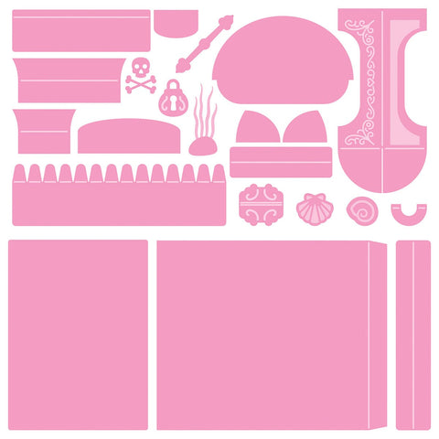 Tonic Studios Die Cutting Buried Treasure - Create & Make Die Set - CREATE19