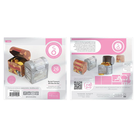 Tonic Studios Die Cutting Buried Treasure - Create & Make Die Set - CREATE19