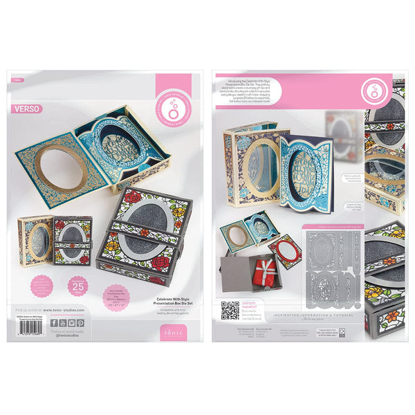 Tonic Studios Die Cutting Celebrate with Style Presentation Box - Showcase Die Set - SHOW60