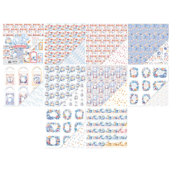 Tonic Studios Die Cutting My Memory Book - My Recipes For Happiness Collection