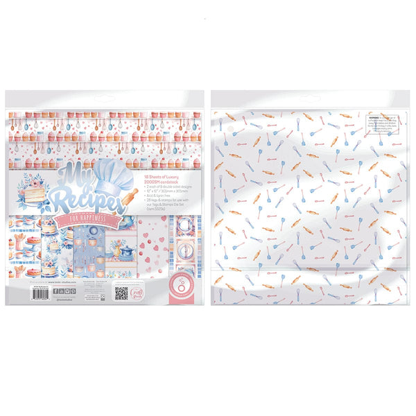 Tonic Studios Die Cutting My Memory Book - My Recipes For Happiness Collection