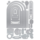 Load image into Gallery viewer, Tonic Studios Die Cutting My Memory Book - My Recipes For Happiness Die Set - 6033E