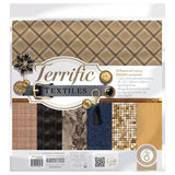 Load image into Gallery viewer, Tonic Studios Die Cutting Terrific Textiles 12" x 12" Patterned Paper Pad - 6047e