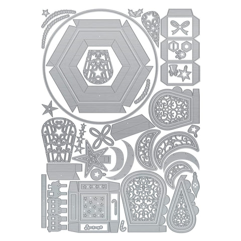 Tinsel & Treats Gift Box Die Set – Tonic Studios USA