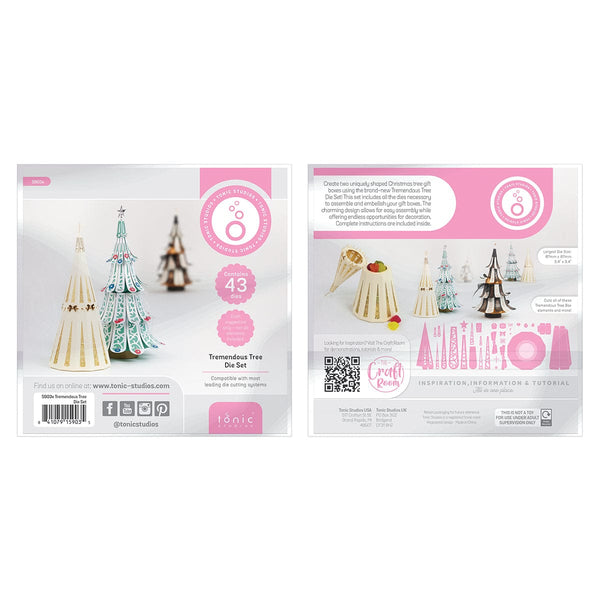 Tonic Studios Die Cutting Tremendous Tree Die Set - 5903e